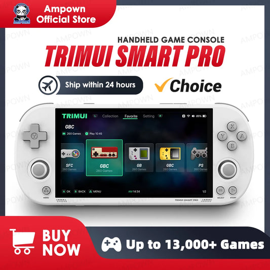 Trimui Smart Pro Handheld Console – RGB Lighting