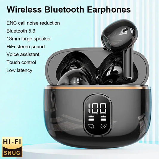 Pro4-Plus TWS Wireless Earbuds | HiFi Stereo Bluetooth