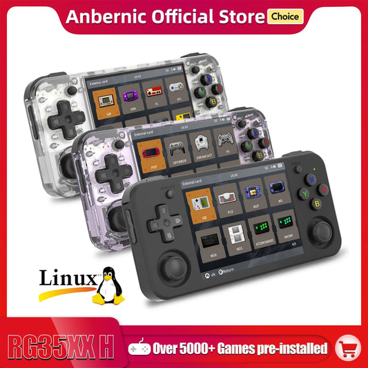 Anbernic RG35XX H Retro Game Player – 5000+ Games
