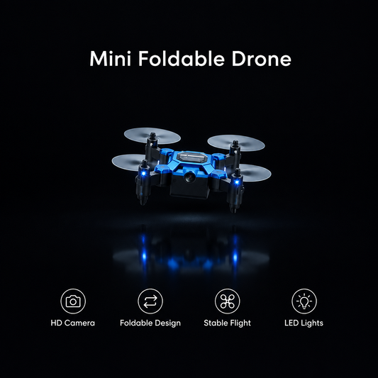 Mini Foldable Aerial Camera Drone