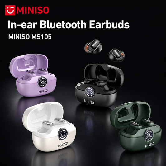 MINISO MS105 Wireless Earbuds – IPX5 Waterproof