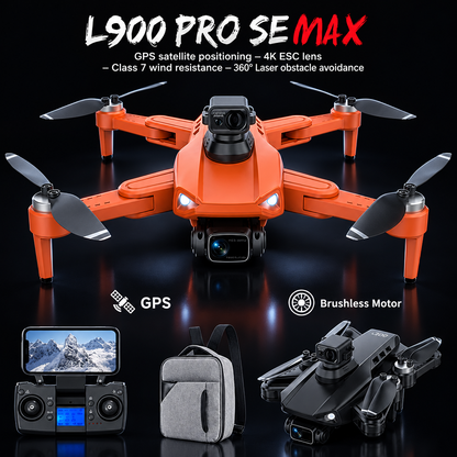 L900 Pro MAX 4K GPS Drone – Brushless Motor