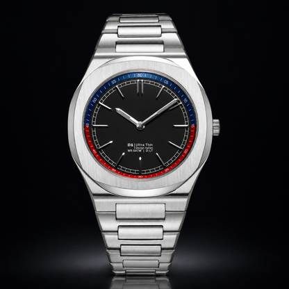 DIFFUL Minimalist Quartz Watch – Stainless Steel, 50m Water Resistant