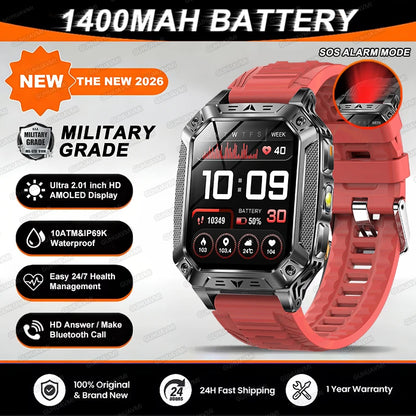 TANK Military GPS Smart Watch | AMOLED 10ATM