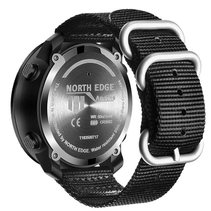 NORTH EDGE Military Sport Watch – Altimeter & Compass