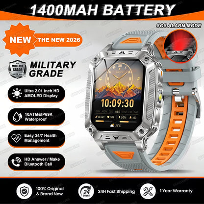 TANK Military GPS Smart Watch | AMOLED 10ATM