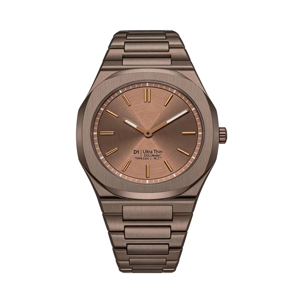 New Arrival Waterproof Ultra thin All Stainless Steel Japan Quartz Minimalist Watch For Men with Original Logo