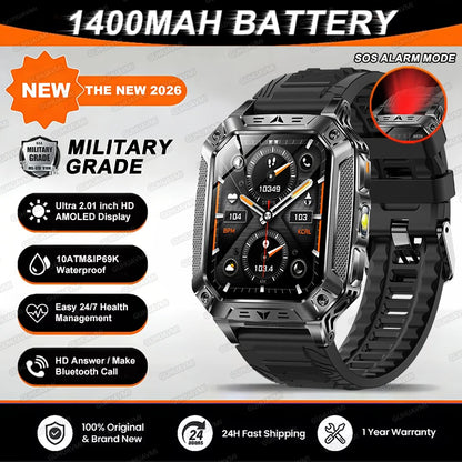 TANK Military GPS Smart Watch | AMOLED 10ATM