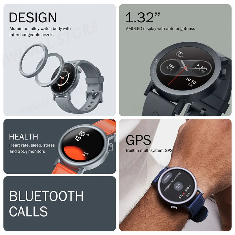 CMF by Nothing Watch Pro 2 — AMOLED Smartwatch with GPS & Bluetooth Calls