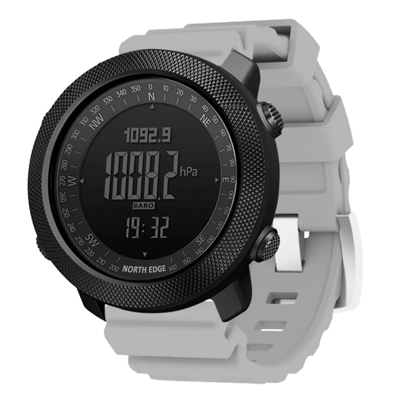 NORTH EDGE Apache 3 Sport Watch — Altimeter, Barometer & Compass