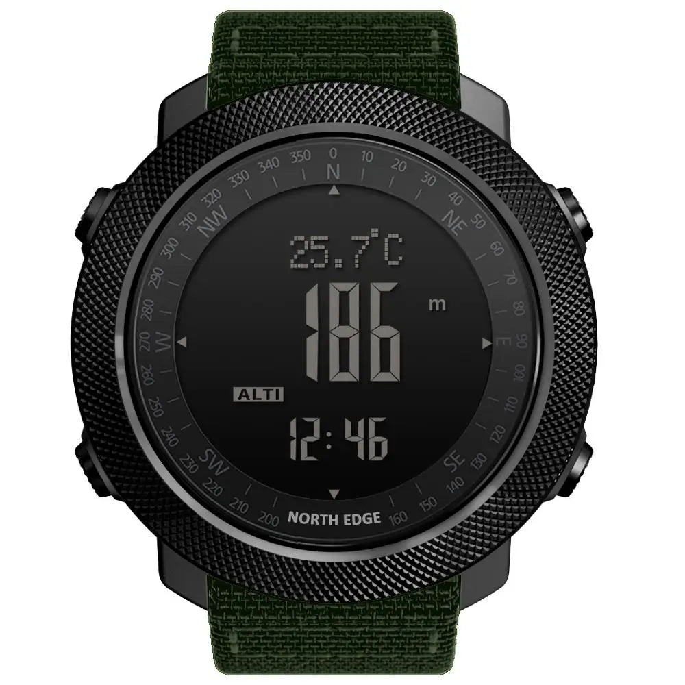 NORTH EDGE Military Sport Watch – Altimeter & Compass