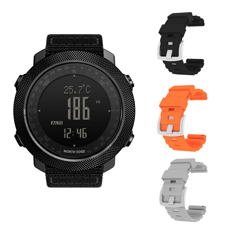NORTH EDGE Military Sport Watch – Altimeter & Compass