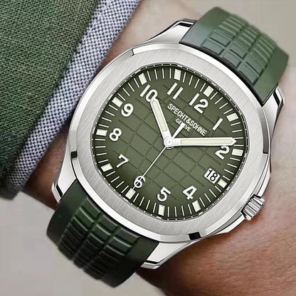 Specht & Söhne Automatic Sport Watch – Green Sapphire, 50M