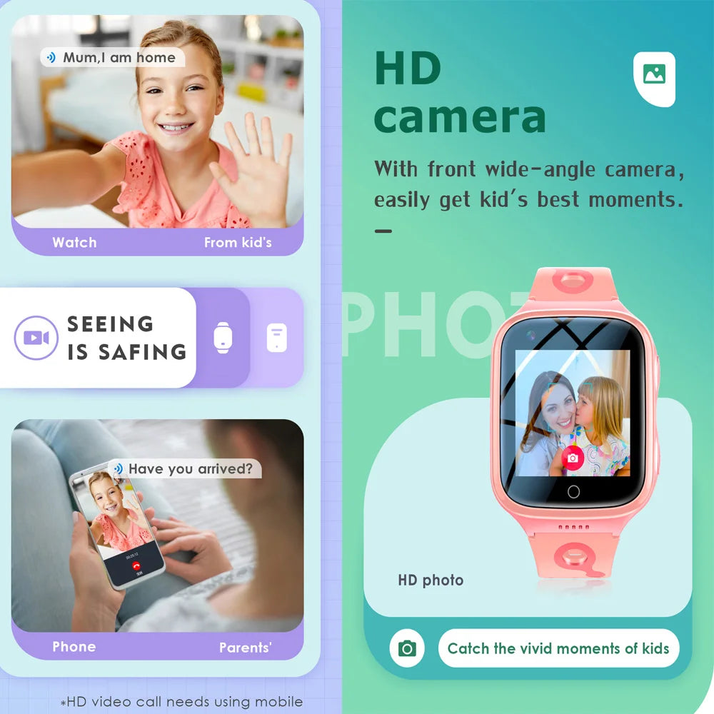 KGG 4G Kids Smart Watch | GPS WiFi Video Call & SOS
