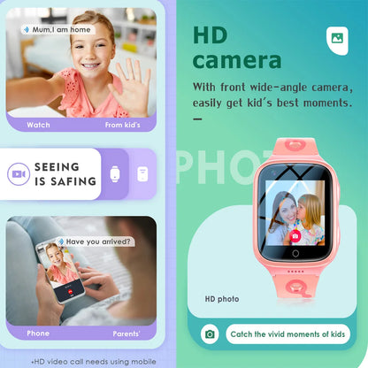 KGG 4G Kids Smart Watch | GPS WiFi Video Call & SOS