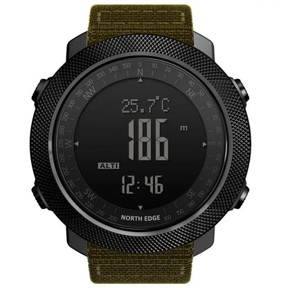 NORTH EDGE Military Sport Watch – Altimeter & Compass