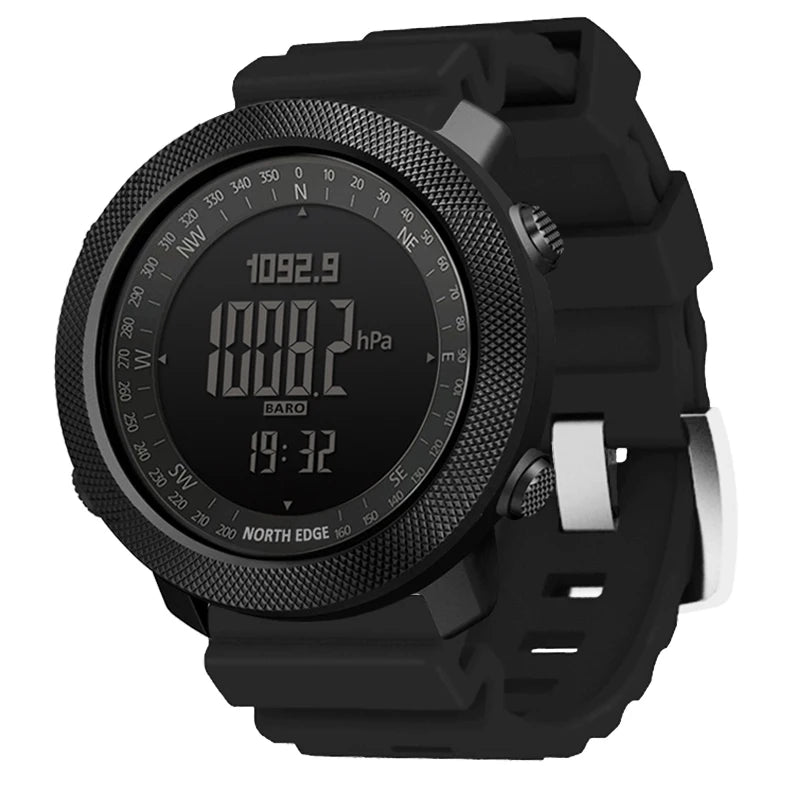NORTH EDGE Apache 3 Sport Watch — Altimeter, Barometer & Compass