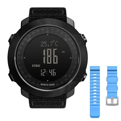 NORTH EDGE Apache 3 Sport Watch — Altimeter, Barometer & Compass