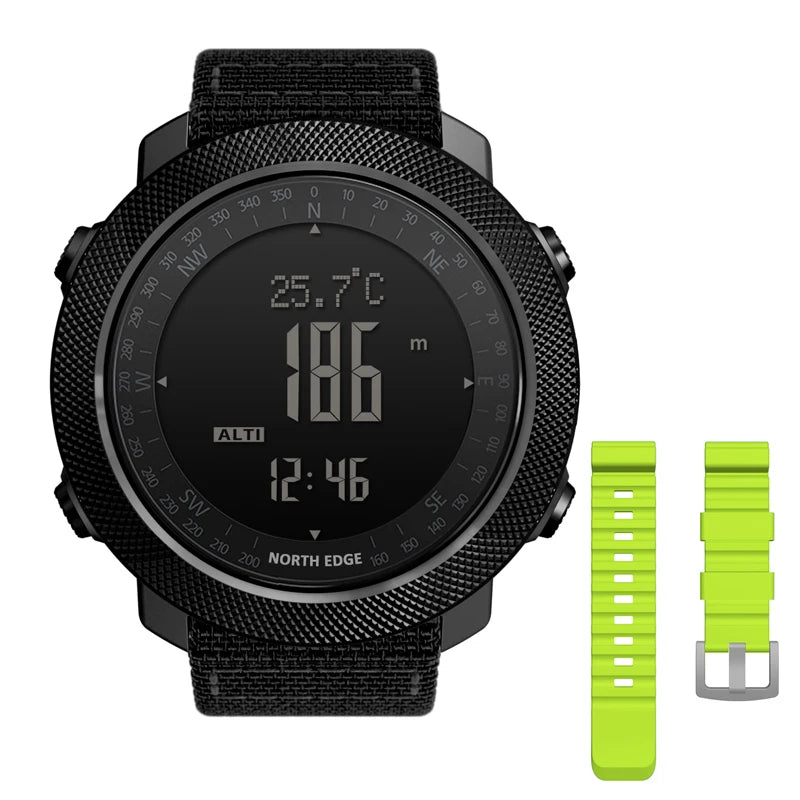 NORTH EDGE Military Sport Watch – Altimeter & Compass