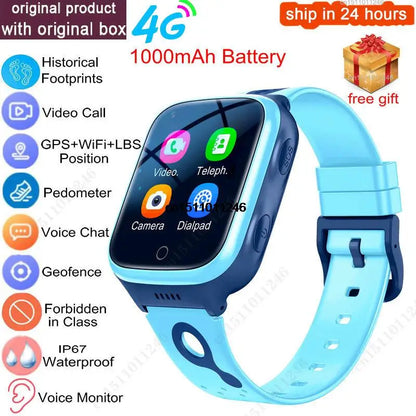 KGG 4G Kids Smart Watch | GPS WiFi Video Call & SOS