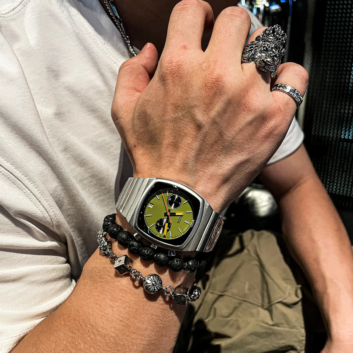 CILOA 503 Stainless Steel Quartz Watch – Business & Casual