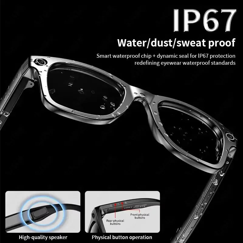 Meta AI Smart Glasses | 13MP Camera & Bluetooth