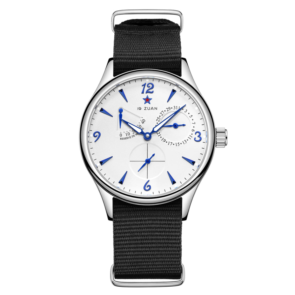 New 1963 40mm Mens Pilot Automatic Mechanical Watch Seagull ST17 Sapphire Crystal Waterproof Retro Style