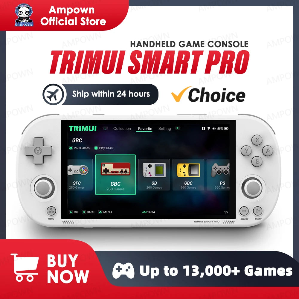 Trimui Smart Pro Handheld Console – RGB Lighting