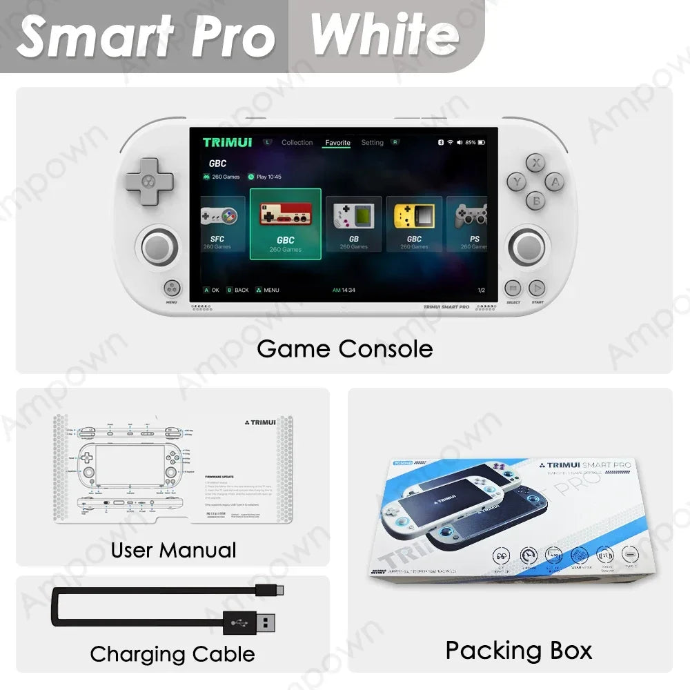 Trimui Smart Pro Handheld Console – RGB Lighting