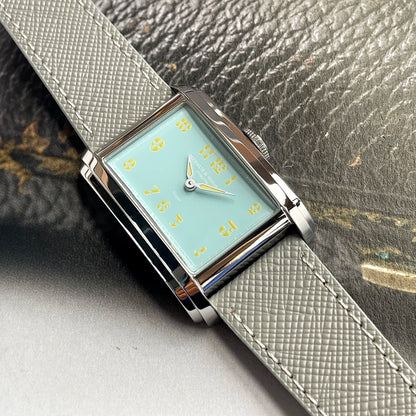 MERKUR NH05 Rectangle Retro Automatic Watch – Sapphire, NH05 Movement
