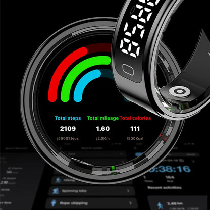 R11C Smart Ring | Heart Rate & Sleep Monitor Waterproof