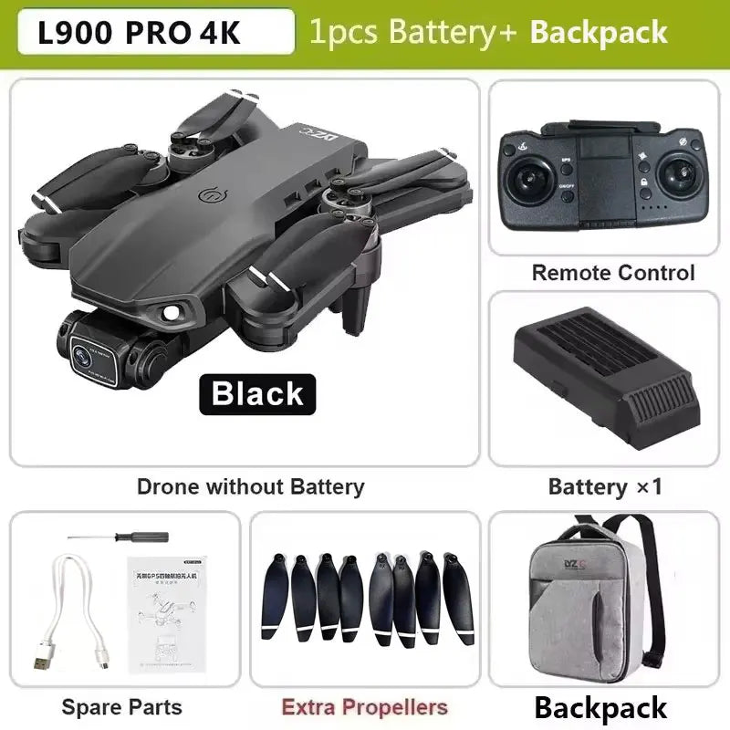 L900 Pro MAX 4K GPS Drone – Brushless Motor