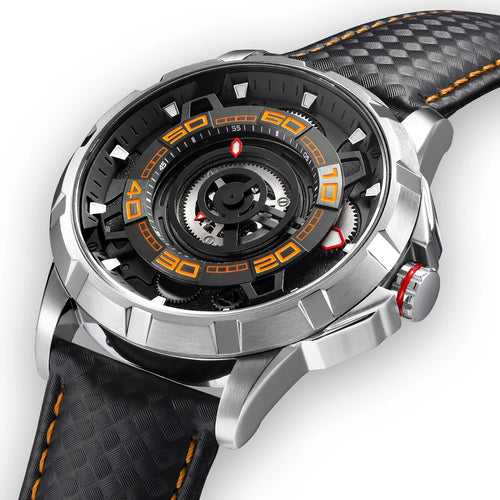 BERNY Automatic Skeleton Watch – MIYOTA 82S0, 3D Dial, Sapphire, 5ATM