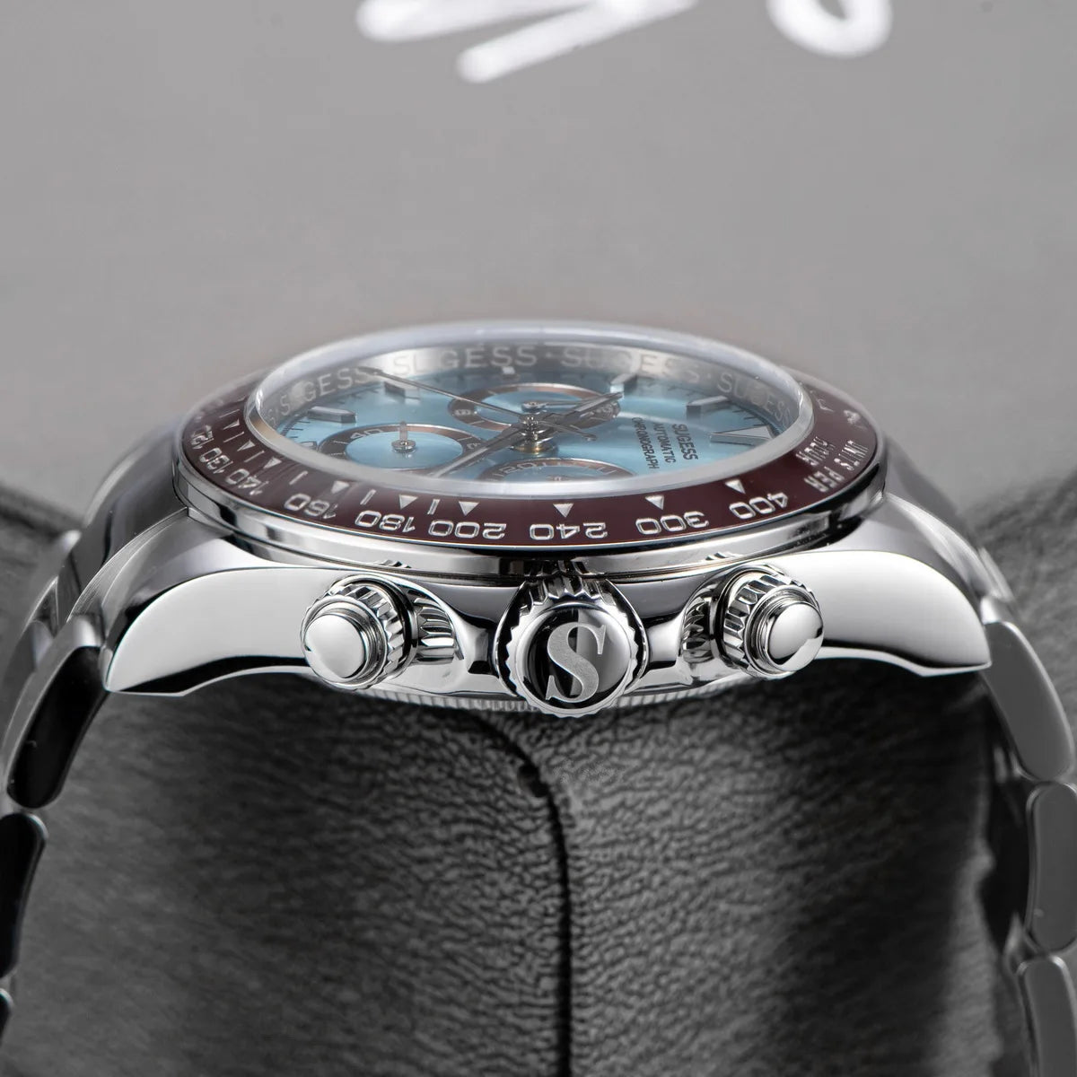 Sugess Panda Chronograph S418 – SL4801 Automatic, Ceramic Bezel, Sapphire