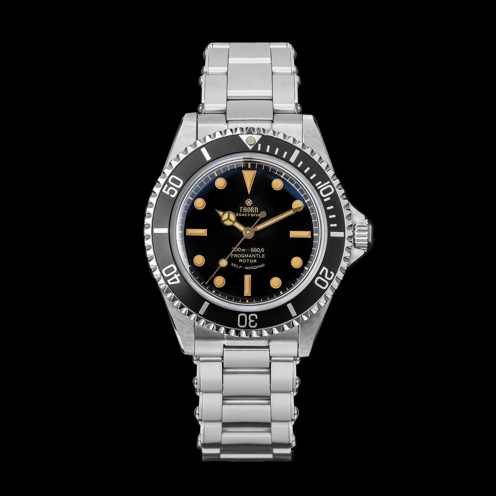 THORN T023 V4 Automatic Diver Watch – 40mm PT5000, Sapphire, 200m Waterproof
