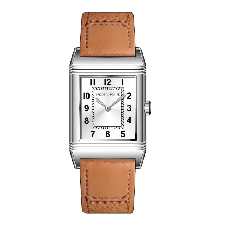Specht & Söhne Overturn Square Watch – Ultrathin Quartz, 25.5mm