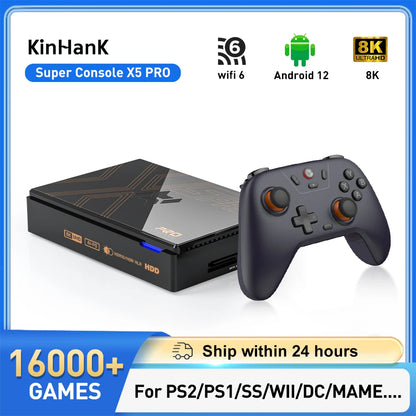 Kinhank Super Console X5 PRO – 10,000+ Games