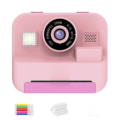 Kids Thermal Instant Print Camera – 1080P with 32GB Card