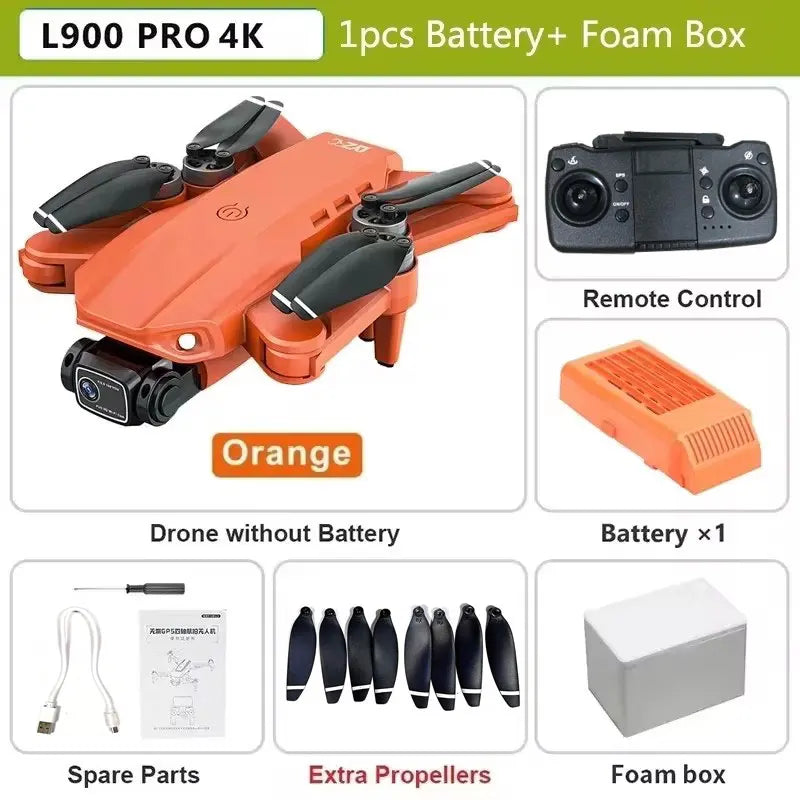 L900 Pro MAX 4K GPS Drone – Brushless Motor