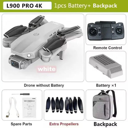 L900 Pro MAX 4K GPS Drone – Brushless Motor