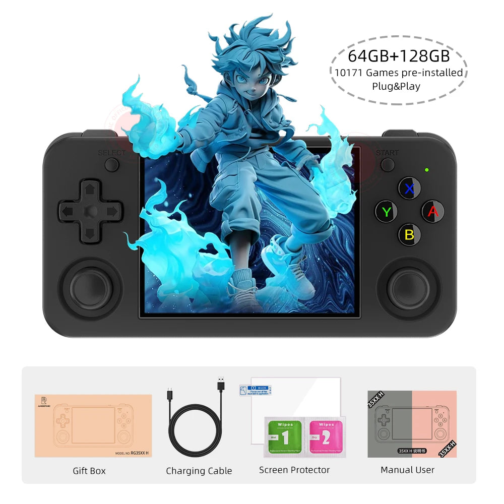 Anbernic RG35XX H Retro Game Player – 5000+ Games
