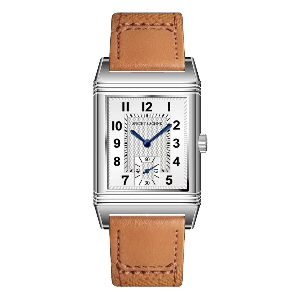Specht & Söhne Overturn Square Watch – Ultrathin Quartz, 25.5mm
