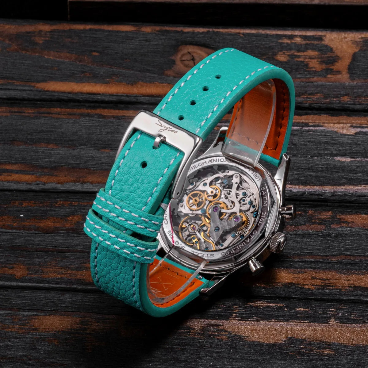 Sugess Pilot Chronograph Watch – ST19 Swanneck Movement