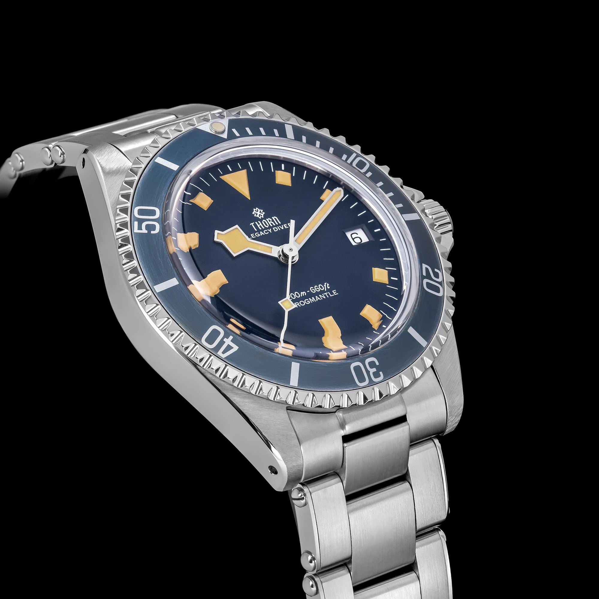 THORN T023 V4 Automatic Diver Watch – 40mm PT5000, Sapphire, 200m Waterproof