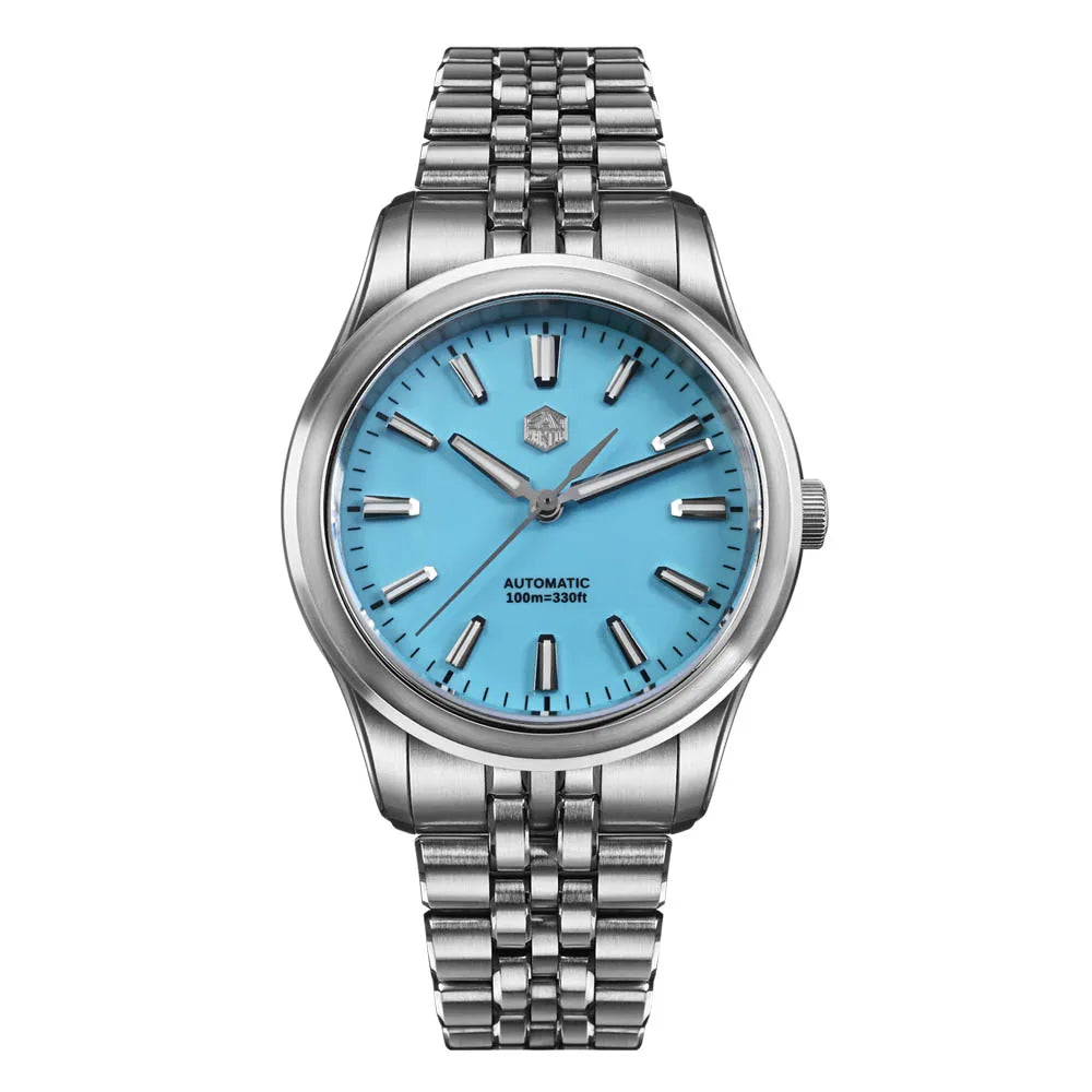 San Martin New 39mm Gada Watch Chinese Style Original Design Sunburst JianZhan Miyota 90S5 Men Dress Automatic Mechanical SN0144