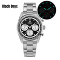 Watchdives WD0526 VK63 Mecha Quartz Chronograph Watch 38.5mm Sapphire Crystal 100M Waterproof Stainless Steel Men Watch