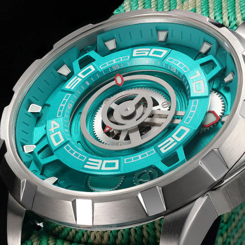 BERNY Automatic Skeleton Watch – MIYOTA 82S0, Sapphire, 5ATM, 3D Dial