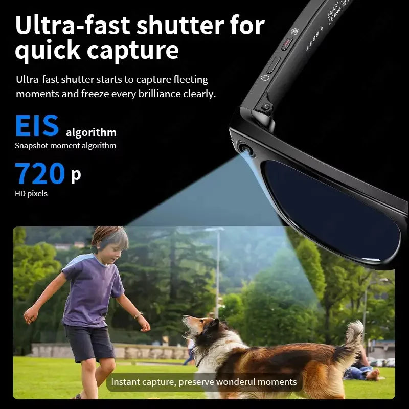 Meta AI Smart Glasses | 13MP Camera & Bluetooth