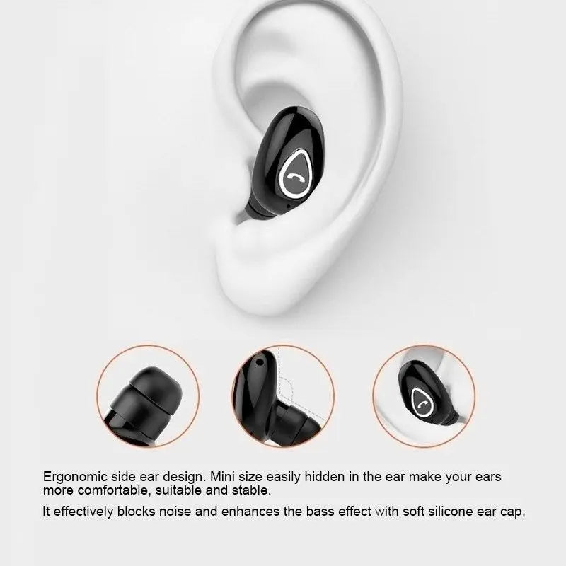 Mini Invisible Earbuds – BT 5.0, HiFi, Gaming