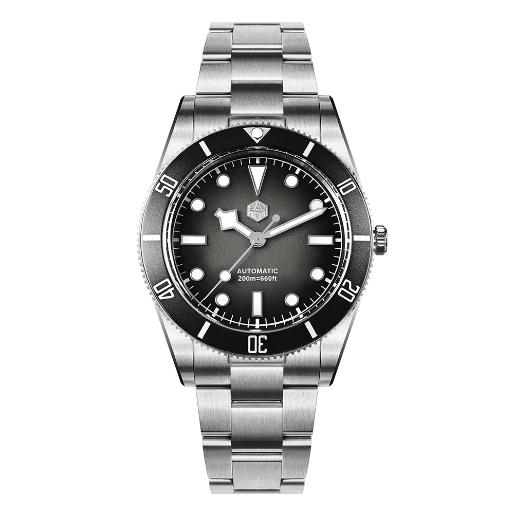 San Martin 37mm Multiple Colors BB54 ST2130 Vintage Diving Wristwatch For Men OTF Clasp BGW-X1 Lume 20ATM Reloj Hombre SN0138GB